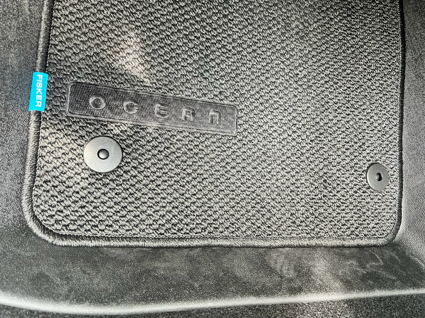 Fisker Ocean Floor Mat Adapters for LinerX Floor Mats (1 set - 8 pieces)