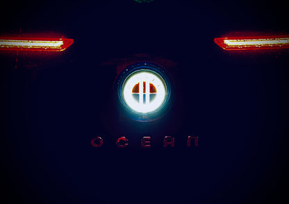 Fisker Ocean Lighted Hatch Fisker Logo Harness Mod