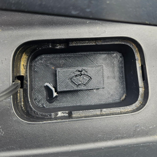 Fisker Ocean Wiper Fluid Filler Cap Plug by Ron Schuyten