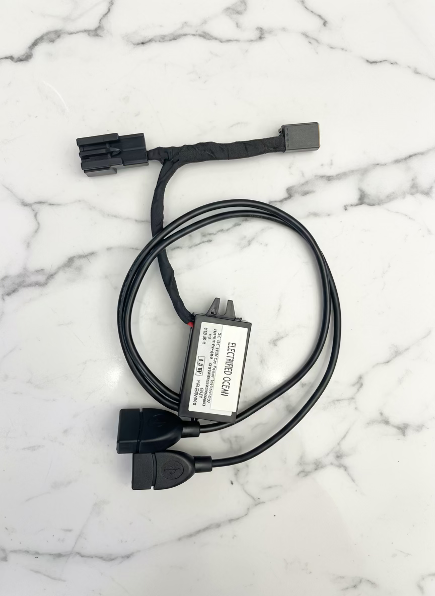 Accessory USB Adapter for center console - Off when car is off!