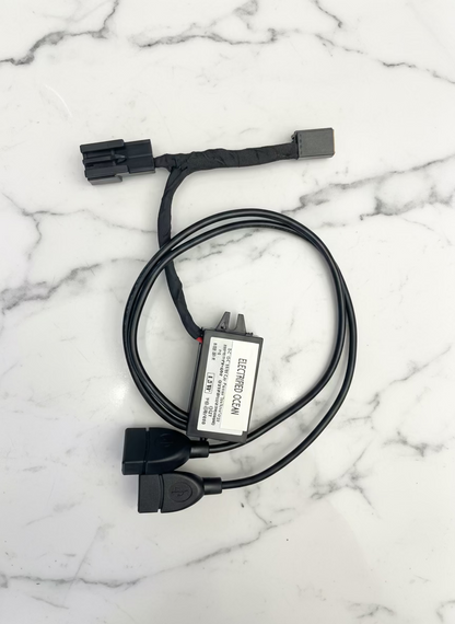 Accessory USB Adapter for center console - Off when car is off!