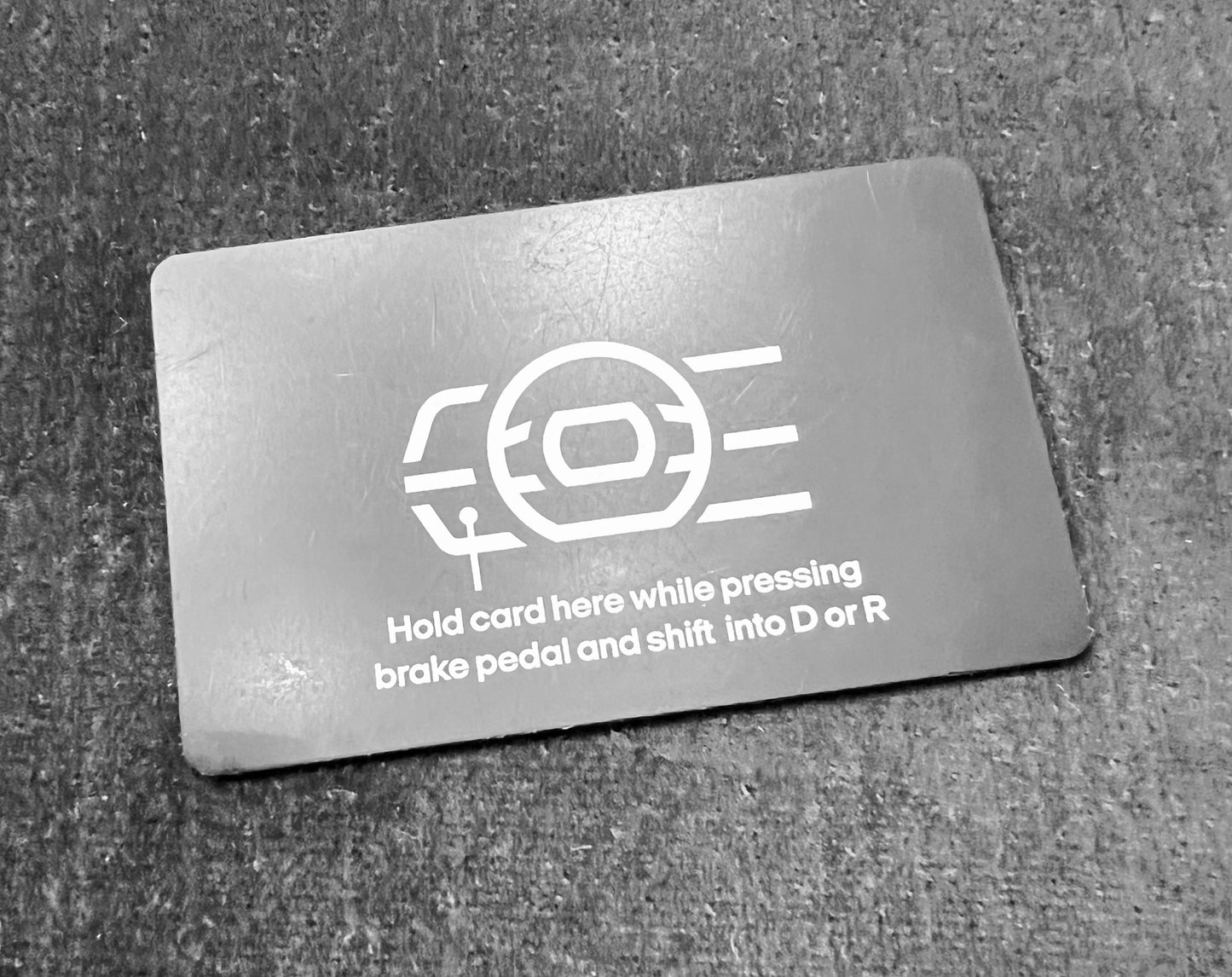 Fisker Ocean NFC Card